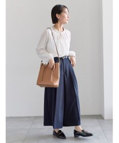 Te chichi スクエアチャームフロントタックブラウス