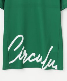 PW CIRCULUS 【吸水速乾 / 伸縮性抜群】【WOMEN】筆記体ロゴ COOLベンチレーションモック T