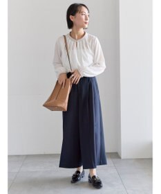 Te chichi スクエアチャームフロントタックブラウス