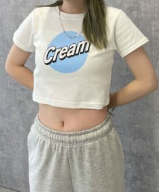 WEGO デザインプリントチビＴ