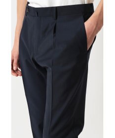 DAKS ウールブレンドストレッチテーパードスラックス