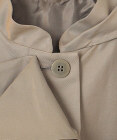 #Newans 【撥水】ラップストールケープトレンチコート