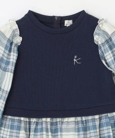 組曲 KIDS 【150-160㎝】ダブルフェイスドッキング ワンピース