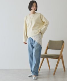 AMERICAN HOLIC 【先行予約】【UVカット】コクーンポンチプルオーバー