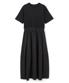 UNFILO 【VERY掲載】BEAUTY FORM-T コンビワンピース ブラック×ブラック