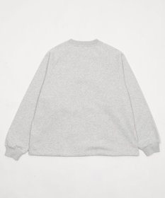 WEGO 【ユニセックス着用ITEM/MLサイズ展開/裏起毛】ショートドロストヘンリーネックプルオーバー