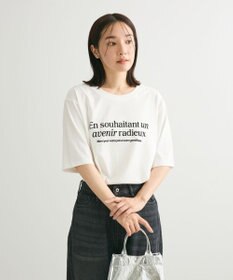 Green Parks ５分袖フロッキーロゴプリントＴＥＥ