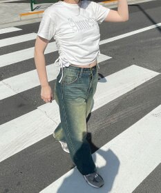 WEGO サイドドロストラインストーンT