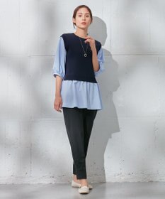 ANY L 【洗濯機可能/ウエストゴム】楽映えショグパン