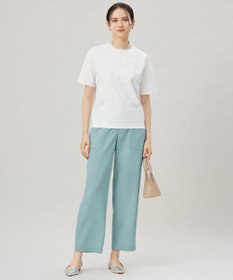 自由区 L 【洗える】ストレッチライトツイルベイカー パンツ