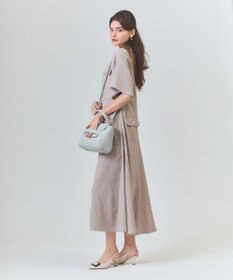 GRACE CONTINENTAL リネンデニムライクワンピース