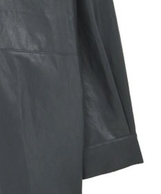 YECCA VECCA レザーライクシャツジャケット