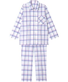 ワコール／睡眠科学 パジャマ 長袖 長ズボン 綿混(本体) 上下セット 前開き レディース YDX342 睡眠科学／ワコール