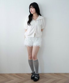 WEGO SSダンボールレースパーカー