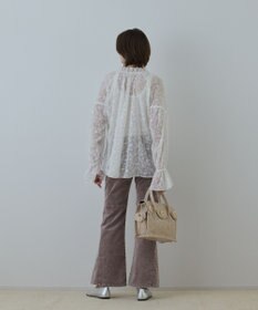 GRACE CONTINENTAL コーデュロイフレアパンツ