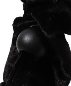 WEGO ベロアフリルギャザーショルダー