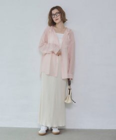 WEGO 【2026年春夏新作】シアーフードシャツ