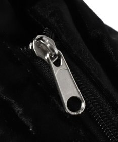 WEGO ベロアフリルギャザーショルダー