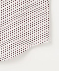 JOSEPH ABBOUD 【25SS・洗える】コンパクトジャージープリント シャツ