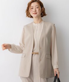 23区 【先行予約】アイアスマットストレッチ ノーカラージレ