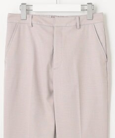 J.PRESS LADIES 【洗える】シャークスキン テーパード パンツ