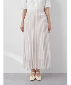 earth music&ecology すきな丈プリーツスカート