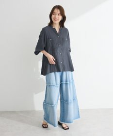 Green Parks ・ＳＵＧＡＲ　ＳＰＯＯＮ　ティアードデニムパンツ