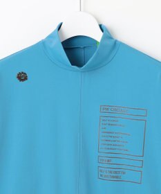 PW CIRCULUS 【吸水速乾 / UV遮蔽率99.5% UVカット / ストレッチ】【WOMEN】ドルマンスリーブモックネックT ゴルフウェア レディース