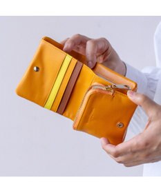 tsumori chisato CARRY ソフトラム 2つ折り財布 ミニ財布