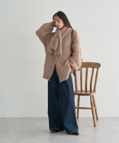 earth music&ecology カラーミックスシャギーマフラー