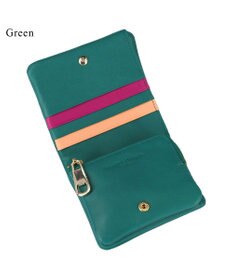 tsumori chisato CARRY ソフトラム 2つ折り財布 ミニ財布