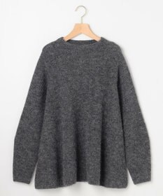 組曲 L へアリーヤーン フレア ニット