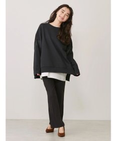 AMERICAN HOLIC 異素材ショルダー切り替えスウェット1