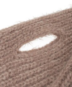 earth music&ecology カラーミックスシャギーマフラー