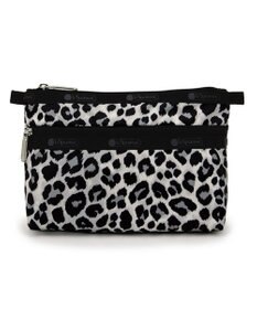 LeSportsac COSMETIC CLUTCH/ニュートラルレオパード