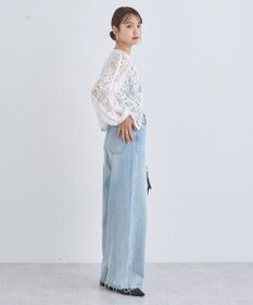 earth music&ecology レースＺＩＰシャツ