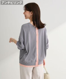 Green Parks アンチピリング前後２Ｗａｙニットカーディガン