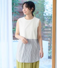 ANY 【洗濯機可能】レイヤードインナータンクトップ