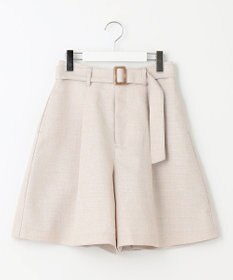 Feroux 【洗える】ベルテッドショート パンツ