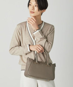 J.PRESS LADIES 【WEB限定カラーあり・2way】curve ボストン バッグ モカ系