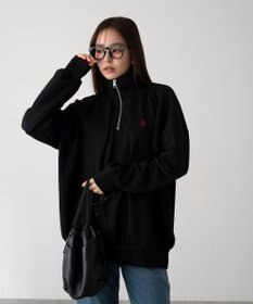 WEGO 【WEB限定/25年秋冬新作/ユニセックス着用ITEM】別注USPOLOハーフZIPPO