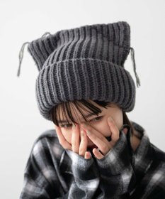 WEGO ローゲージネコミミニットキャップ