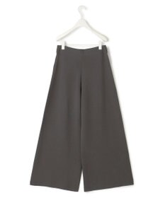 ICB L 【洗える】ハイゲージスムース ワイドパンツ