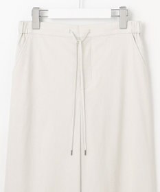 J.PRESS LADIES 【洗える】セルロースリネンストレッチ イージー パンツ