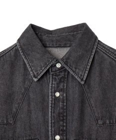 WEGO デニムウエスタンシャツ（LS）