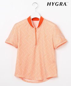 23区GOLF 【WOMEN】「HYGRA」幾何柄清涼カットソー