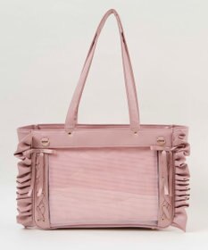 WEGO 【痛バ＆推し活グッズ】きらめきレースアップフリル痛バッグ