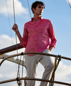 JOSEPH ABBOUD 【キングサイズ・ウエストも伸びる/Eco撥水】オーガニックマイクロピケストレッチ パンツ