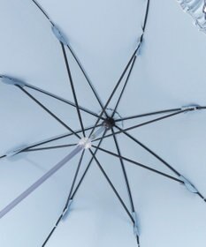 MOONBAT 【WEB限定】POLO RALPH LAUREN（ポロ ラルフローレン）晴雨兼用日傘 長傘 ワンポイントベア刺繍 フリル 一級遮光 遮熱 UV