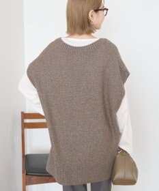 AMERICAN HOLIC ラメ入りＶネックニットベスト